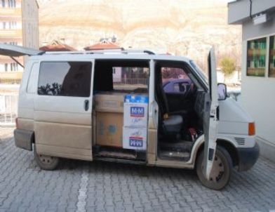 Minibüs Dolusu Kaçak Sigara Polise Takıldı