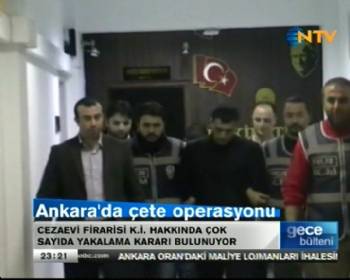 Ankara gece alemini kana bulayan çete lideri yakalandı