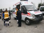 Aydın’da Ambulans Kazası Hafif Atlatıldı