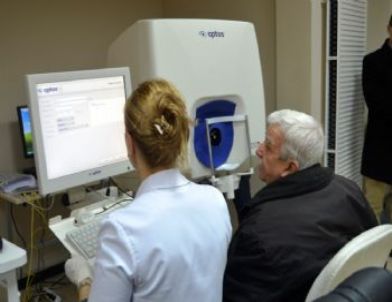 Eskişehir'de Göz Taraması