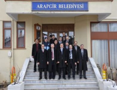 Malatya Belediye Başkanı Çakır Arapgir'i Ziyaret Etti