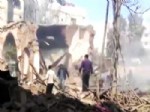 AMATÖR KAMERA - Şam’ın Sagba Kasabası Bombalandı