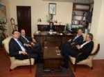 EBU BEKİR GİZLİGİDER - Ak Parti Milletvekilleri ve Belediye Başkanı Ünver’den Yıldız’a Ziyaret