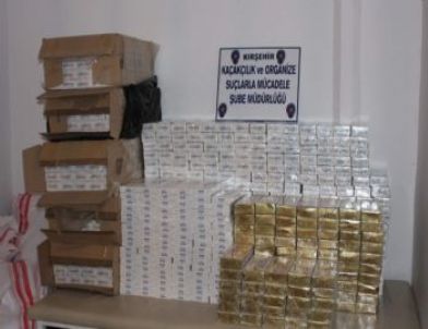 Kırşehir’de Kaçak Sigara Operasyonu