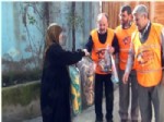 NARLıCA - Manisalı Din Görevlileri Suriyelilere Gıda ve Battaniye Yardım Yaptı
