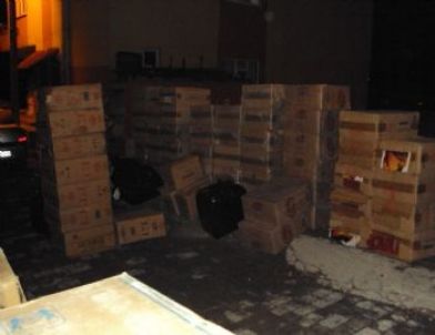 Tokat’ta Kaçak Sigara Operasyonu