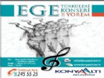 FESLIKAN - Konyaaltı’ndan ‘Ege Türküleri’ Konseri