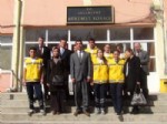 Almanya'ya Gidecek Olan Öğrencilerden Kaymakam Kazez'e Ziyaret