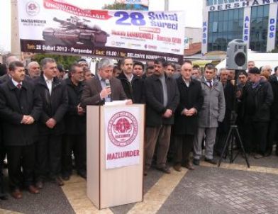 Malatya'da Stk'lardan '28 Şubat' Açıklaması