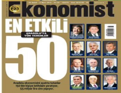 Recep Konuk, Etkili İşadamları Listesinde