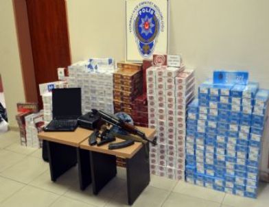 Torbalı'da Kaçak Sigara Operasyonu