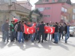 HÜSEYIN TANAS - BDP'lilere Türk Bayraklı Protesto