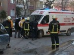 MEHMET BUYRUK - Otomobil İle Ambulans Çarpıştı