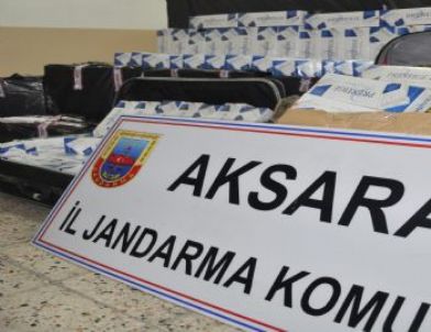 4 Otobüste 15 Bin 530 Paket Kaçak Sigara Ele Geçirildi