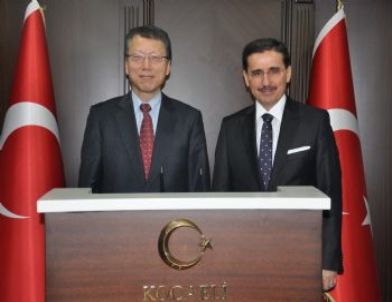 Güney Kore İstanbul Başkonsolosu'ndan Kocaeli Valisi'ne Ziyaret