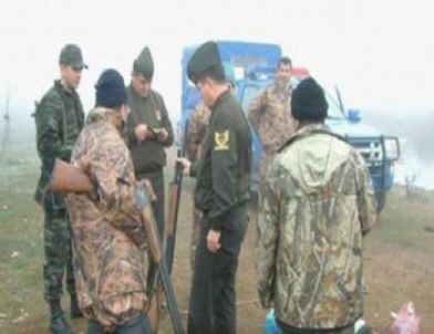 Denizli'de Kaçak Avcılara Ceza