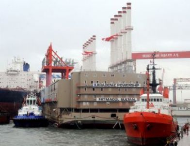 Enerji Gemisi 'karadeniz Powershıp Fatmagül Sultan' Beyrut'u Aydınlatacak
