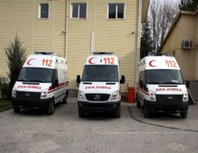 Kırşehir'e 3 Yeni Ambulans Geldi