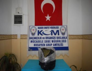 Mardin'de 85 Kilogram Esrar Ele Geçirildi