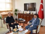 KENAN IŞIK - Sanatçı Kenan İşık Vali Vasip Şahin'i Ziyaret Etti