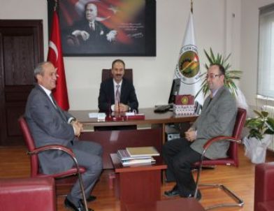 Yeni Müdüre İlk Ziyaret Sesob’tan