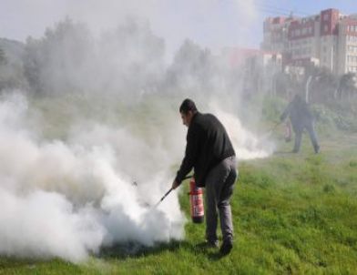 Adü’de Sivil Savunma ve Yangın Tatbikatı