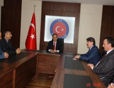 Türkiye Kamu Hastaneleri Kurumu Heyeti, Vali Tapsız’a Ziyarette Bulundu