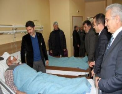 Çakır Hasta Ziyaretlerine Devam Ediyor