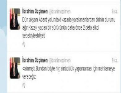 Alkollü Sürücüye Vali Engeli