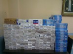 Göksun'da 3 Bin 450 Paket Kaçak Sigara Ele Geçirildi