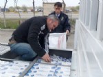 Aksaray'da Tavuk Kafeslerinden Kaçak Sigara Çıktı