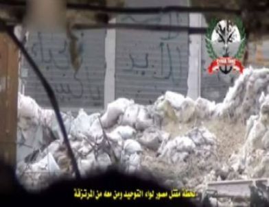 Esad Askerleri, Mevzileri Tankla Vurdu
