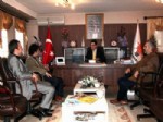 Gazeteciler, İl Başkanı Kuru’yu Ziyaret Etti