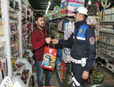 Gop’ta Zabıtalardan Esnaflara Hatır Ziyareti