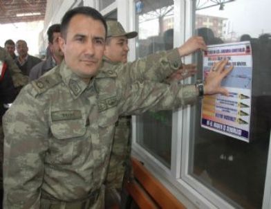 Jandarmadan Kaçak Sigaraya Afişli Uyarı