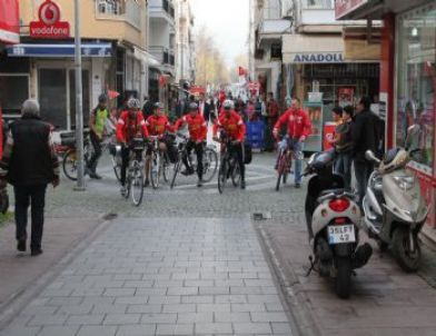 (özel Haber)-antalya’da Başlayan Bisiklet Turu Çanakkale’de Son Bulacak
