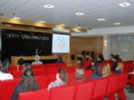 Boğazkale Kaymakamı Uyan’dan Üniversitede ‘kadın’ Konulu Konferans