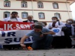 SAĞLıK SEN - İzmir’de Diş Yaktıran Eylem