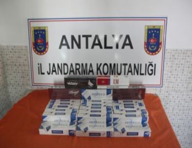 Jandarmadan Kaçak Sigara Operasyonu