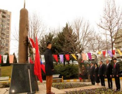 Moğol Elçisi, Çankaya’daki ‘Cengiz Han Parkı’nı Gezdi