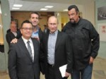 Putin ve Ünlü Dövüş Aktörü Steven Seagel, Moskova’da Spor Tesisi Açtı