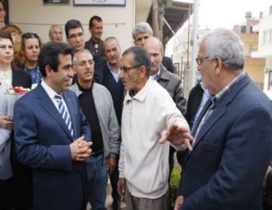 Vali Güzeloğlu'ndan Muhtar Zehra Yılmaz'a Ziyaret