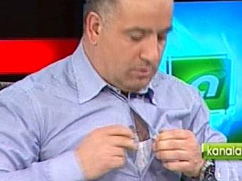 Spor yorumcusu programı terk etti