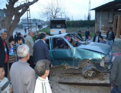 Yayaya Çarpmamak İçin Şarampole Devrildi