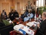OKYANUS - Kamerun Heyeti Rektör Coşkun’u Makamında Ziyaret Etti