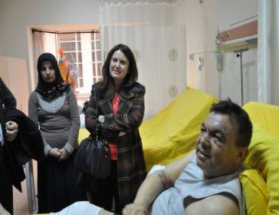 Milletvekili Yüksel'den Geçmiş Olsun Ziyareti