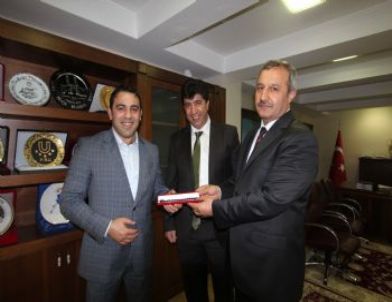 Ak Parti Milletvekili ve Güreş Federasyonu Başkanı Hamza Yerlikaya’dan Büyükşehir Belediyesine Ziyaret