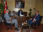 METIN ESEN - Chp Adıyaman İl Başkanından Kahta Kaymakamına Ziyaret