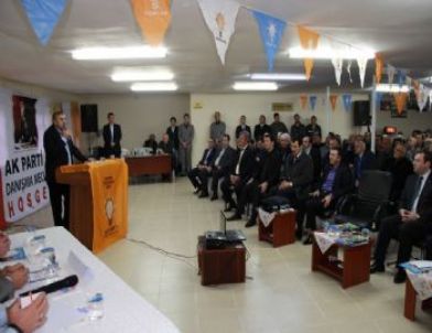 Ak Parti Söğütlü İlçe Danışma Meclisi Toplantısı Yapıldı