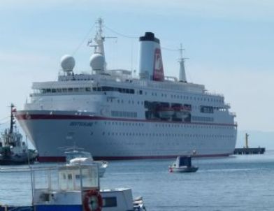 Bodrum’a Sezonun İlk Gemisi Geldi